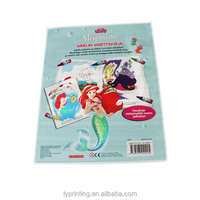 Livre de dessin et de peinture pour enfants personnalisé avec couverture en couleur pleine, taille personnalisable, papier fantaisie, film laminé, impression offset