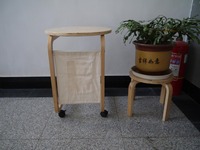 Nouveau style K/D Table basse en bois courbé