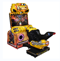 Machine de jeu de course Super FF moto 2, simulateur de conduite vidéo, Machine de jeu d'arcade