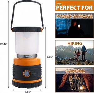 Linterna LED para <span class=keywords><strong>Camping</strong></span>, Linterna de Emergencia con Batería, Resistente al Agua, Regulable, Certificación CE, Clasificación IP44 - Product Image 5