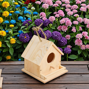 Gabbia per Piccioni in Legno Massiccio, Nido per Uccelli <span class=keywords><strong>da</strong></span> Esterno, Casetta <span class=keywords><strong>Fai</strong></span>-<span class=keywords><strong>da</strong></span>-<span class=keywords><strong>Te</strong></span> per Giardino e Cortile - Product Image 4