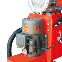 Meuleuse professionnelle pour l'élimination de revêtements époxy, haute efficacité, 3,7 kW, équipement de meulage du béton, neuve pour utilisation sur chantier