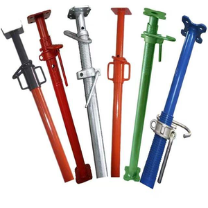 Poteaux d'étaiement industriels en métal à usage intensif Construction réglable <span class=keywords><strong>Support</strong></span> de <span class=keywords><strong>poutre</strong></span> en acier télescopique pour les accessoires de sol d'échafaudage Bas - Product Image 3