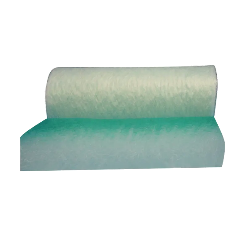 Papel de filtro de aire de red de fibra de vidrio en rollo utilizado para cabinas de pulverización para pintar y filtro de fibra de vidrio