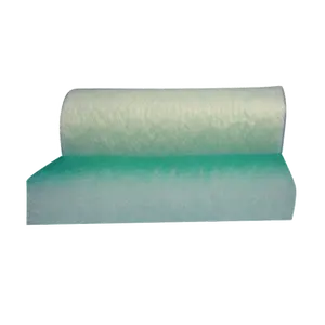 Fiberglass net air filter paper in roll used for spray booths to paint and fiberglass filter