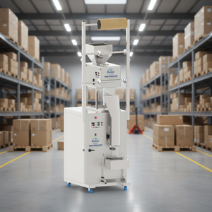 เครื่องบรรจุกล่องอัตโนมัติสำหรับอาหารและสารเคมี วัสดุพลาสติก/กระดาษ พร้อมระบบห่อและติดฉลากอัตโนมัติ - Product Image 1