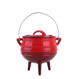 Olla de Hierro Fundido Esmaltada M-cooker Classic para Acampar al Aire Libre, Caldero con 3 Patas - Product Image 1