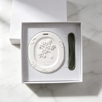 Diffuseur d'arômes suspendu Finru, fleur en plâtre, maison, bureau, armoire, parfum longue durée, huile essentielle, coffret cadeau