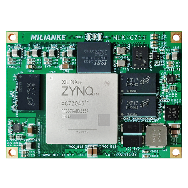 MLK-CZ10/11-7030/7035/7045 AMD-Xilinx Zynq 7000 Series Core Board Cortex-A9 Dual Core 800MHz DDR3L 1GB Linux Ubuntu Debian