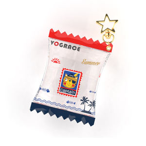 Llavero con diseño personalizado de dibujos animados, bolsa de caramelos con encanto, inflable, de Anime, con agitadores pequeños - Product Image 6