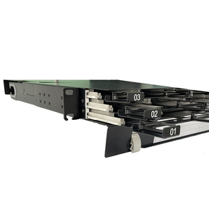19 inch 144 lõi MPO MTP Rack mount fiber optic Patch Panel với 4 cái OM3 MTP để LC Cassette sợi quang Patch Panel - Product Image 3