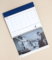 Logo personnalisé promotionnel imprimé 2025 nouveau calendrier mural mensuel annuel calendrier mural impression Logo Style calendrier
