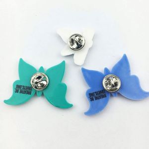 Decorative Safty Custom Logo Soft Silicone Ranks 3D Printed Rubber <b>Pins</b> - Product Image 5