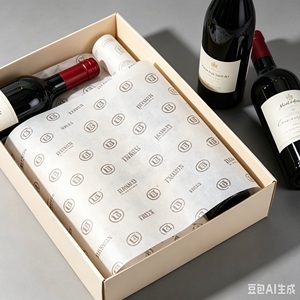 Papel Kraft Impreso Personalizado con Impresión Digital y Grabado en Relieve para Empaque de Zapatos y Regalos - Product Image 3