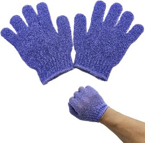 ถุงมือขัดผิวไนลอนธรรมชาติแบบโมร็อกโก ถุงมือขัดผิวแบบเกาหลี - Product Image 4