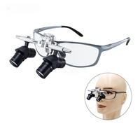 Electricity-Powered 4X 5X 6X Headband Magnifier Ergo Loupe with Polycarbonate Lens