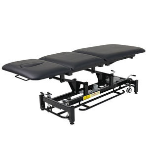 Uso en clínica hospitalaria, instrumento de fisioterapia de <span class=keywords><strong>Metal</strong></span>, Camilla reclinable estética, cama inclinable, cama plegable, tratamiento, gimnasio de Hotel - Product Image 5