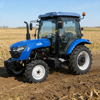 Le tracteur à quatre roues motrices de 60 chevaux le plus adapté pour les terres agricoles et les jardins