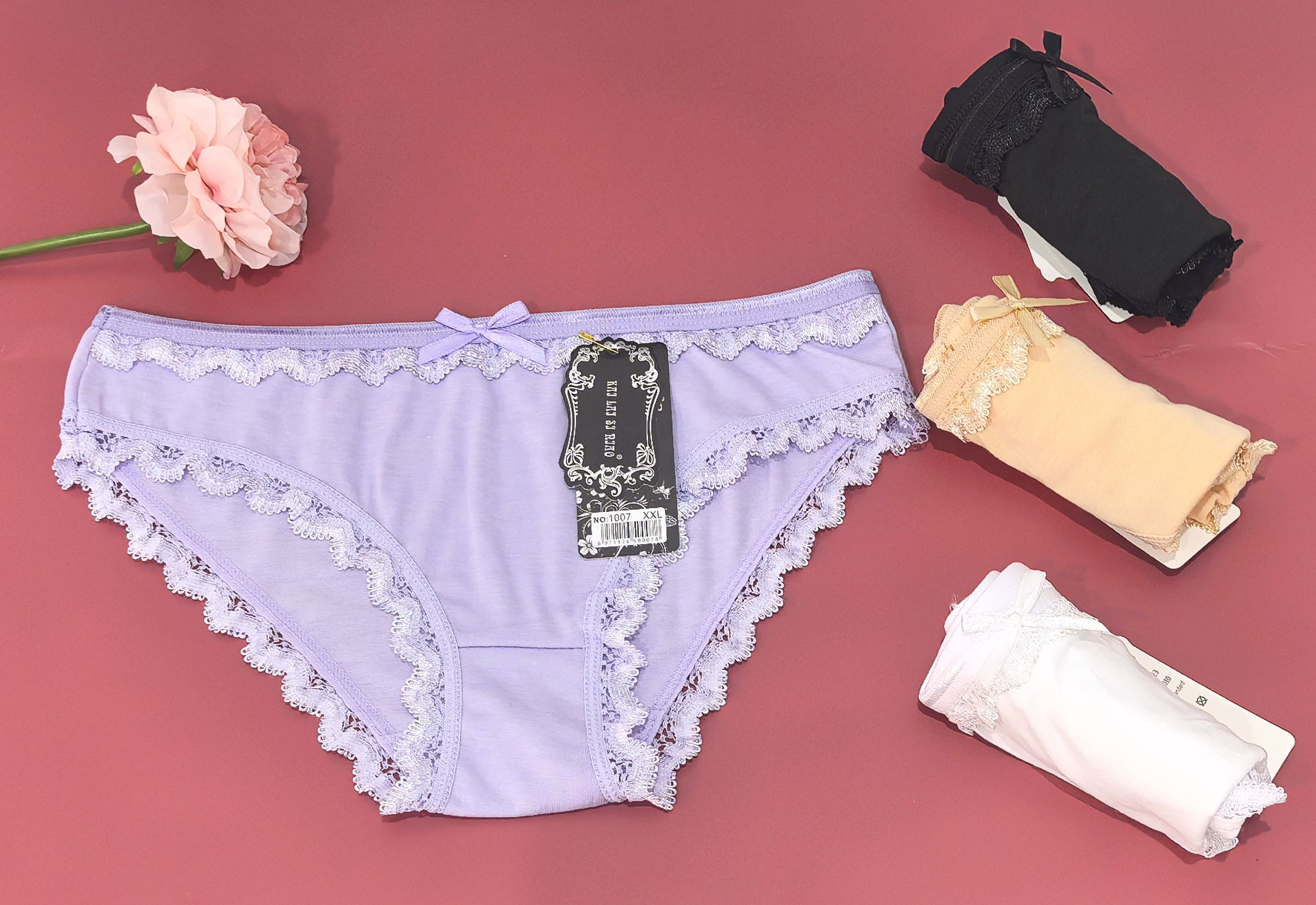 Women Panties Multi-Colors Wholesale Package Ready to Ship Mixed Colors Beautiful Spring 2025 Panties Lingerie for Women