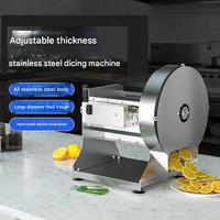 Elektrische groente- en fruitsnijder, commerciële automatische snijmachine voor efficiëntie in restaurantkeukens