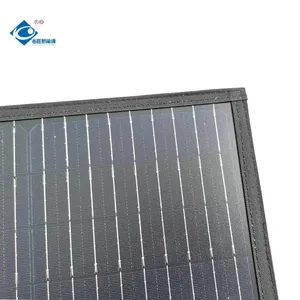 Couverture pliante extérieure de panneau solaire de 18V ZW-2-75W18V des panneaux solaires de flexibilité moderne d'ETFE 100W couverture portative de panneau solaire