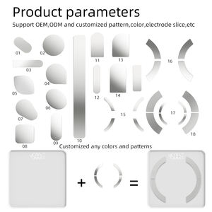 फ़ैक्टरी बॉडी फैट स्केल बीएमआई डिजिटल बाथरूम वायरलेस स्मार्ट वजन - Product Image 6