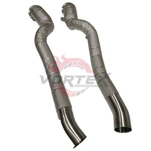 Tubo de Escape de Acero Inoxidable VORTEX 304 Sin CEL, Ajuste Directo para Ferrari F12 812 6.3L 6.5L V12 2012-2023 - Product Image 5