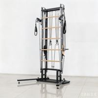 Suministro Directo de Fábrica: Unidad de Pared para Pilates con Plataforma y Colchoneta, Torre de Poleas para Gimnasios, Clubes y Estudios de Yoga