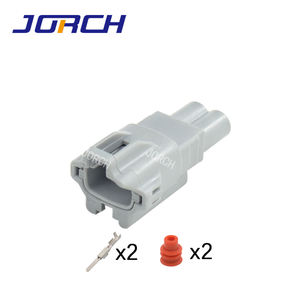 2 Pin gri dişi su geçirmez otomatik kablo tesisatı konnektörü fişi 7282-7420-40 DJ70219Y-<span class=keywords><strong>2.2</strong></span>-11 - Product Image 2
