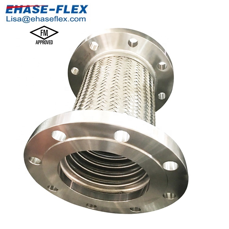 FM D'acier Inoxydable de Certification de 304 Tuyau Tressé Flexible De Fil Commun
