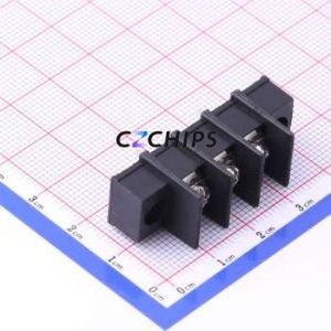KF25CM-7.62-3P Barrier Terminal Block Through hole Component (THT),P=7.62mm Connector Two Sides 7.62mm 1x3P Straight Pin - Product Image 1