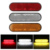 12-24v 24led LED Seiten markierung leuchten Reflektor Low High Light Blitz warnleuchte Für LKW-Anhänger LKW-Bus