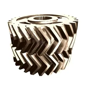 OEM Large Diameter Carbon steel Double Helical Herringbone gear