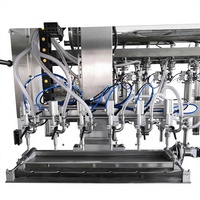 Machine de remplissage de parfum avec suivi et conception de buse de plongée pour bouteille en plastique à grande vitesse avec bouchon de pulvérisation ligne de remplissage