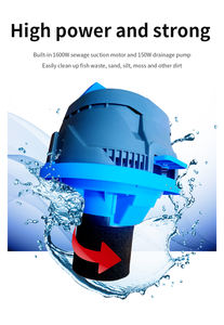 Usine étang à poissons <span class=keywords><strong>piscine</strong></span> sèche et humide <span class=keywords><strong>main</strong></span> tenir 30L <span class=keywords><strong>aspirateur</strong></span> de <span class=keywords><strong>piscine</strong></span> avec diverses buses d'aspiration - Product Image 4