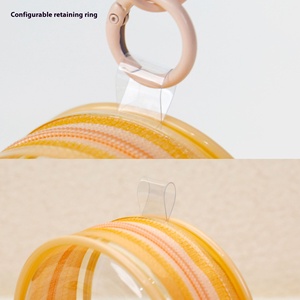 Étui de rangement transparent pour casque stéréo à conduction osseuse, en PVC haute perméabilité et étanche, avec fonction de présentation, utilisable comme mini sac à dos ou pendentif - Product Image 5