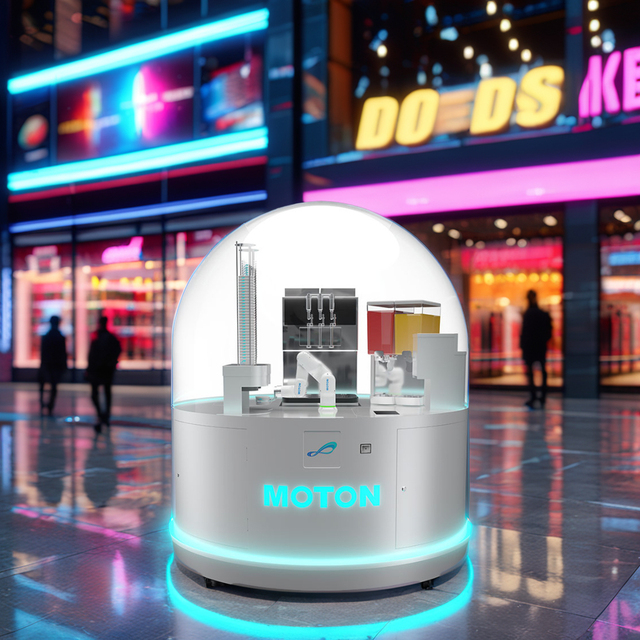 Commercial 24-Hour Business Vending Machines Soft Yogurt and Ice Cream Robotic Arm