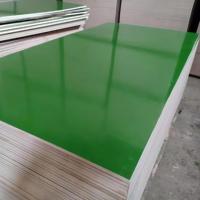 Contrachapado Moderno Recubierto de Fenol Impermeable con Película Plástica Verde para Proyectos de Exteriores y Villas