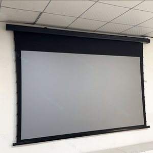 Schermo elettrico schermo a parete e soffitto schermo a tensione Home <span class=keywords><strong>Cinema</strong></span> 8k cristallo nero ALR 3d schermo in tessuto motorizzato - Product Image 3
