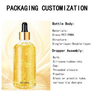 Sérum Facial Anti-Idade com Ácido Hialurônico e Nicotinamida 24k OEM/ODM, Essência de Colágeno para Cuidados com a Pele e Clareamento - Product Image 2