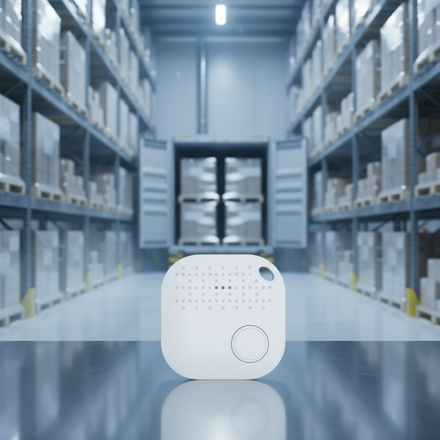 KBeacon K23 Manufacturer Portable Wireless Temperature Sensor Stickers with Alarm for Cold Rooms