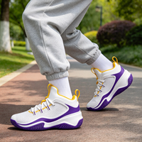 Nouvelles chaussures de sport pour hommes, baskets, zapatillas de baloncesto, respirantes, antidérapantes, style basket-ball