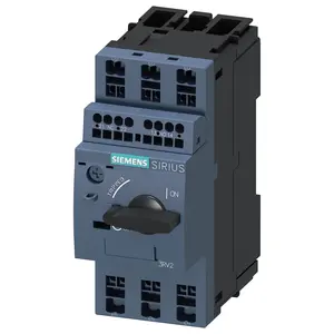 Siemens Circuit breaker size S00 motor protection CLASS 10 A-release 3.5-5A 1NO+ 1NC 3RV2011-1FA15 100% Brand-new and Original