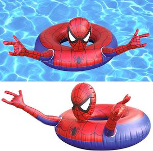 Summer Party Beach Lounge Raft Spider Tube <strong>Spiderman</strong> Water Swimming Floating <strong>Ring</strong> for Kids Adults - Product Image 5