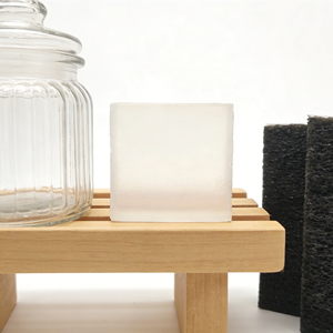 Savon de bain à la glycérine transparent fait à la main, savon carré naturel de haute qualité, personnalisable en taille, couleur et parfum - Product Image 1