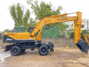 Usato Hyundai 210W escavatore a ruote 21Ton R210W Robex <span class=keywords><strong>210</strong></span> escavadora 210w-9 210w-9T macchinari per costruzioni pesanti prezzi adatti - Product Image 6