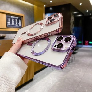 Funda Magnética Transparente <span class=keywords><strong>de</strong></span> TPU con Electrochapado para <span class=keywords><strong>iPhone</strong></span> 17 16 15 14 13 12 <span class=keywords><strong>11</strong></span> XS, Diseño Deportivo, Venta al Por Mayor - Product Image 2