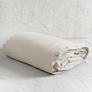 Bộ Sưu Tập Khách Sạn Sang Trọng 100% Pháp Linen Bed Sheet Duvet Cover Bộ Đồ Giường Sản Xuất Bán Buôn - Product Image 6