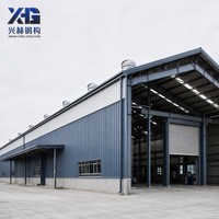 Bâtiment métallique préfabriqué à structure en acier Q235 à travée libre personnalisée