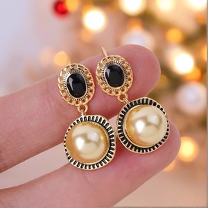 Accesorios de Perlas DIY, Plata S925, Hermosos Aretes de Joyería 10853, Cuentas de 9-10 mm, Bandeja Vacía para Aretes, Elegante y a la Moda, WENCHI China - Product Image 1